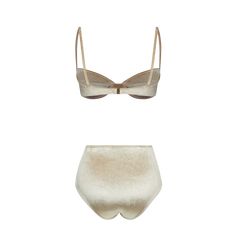 AL MARE Chic Bikini Gold Velvet Composition: Velvet Color: Gold Fit: True to Size Faena Miami, Gold Velvet, Velvet Color, Women's Swimwear, Miami, Composition, Velvet, Gold, Color