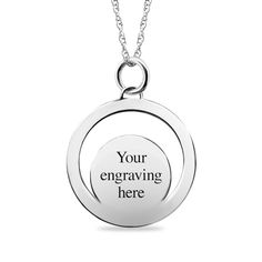 This fingerprint pendant is certain to be treasured. Sterling silver. Your own fingerprint. Up to 2 lines of 10 characters in length - inscribed along the back. 18.0-inch rope chain that secures with a spring-ring clasp. Please follow these steps: 1) Place your order; 2) Text your photo(s) from your smartphone to (972) 483-2900; and 3) When prompted, please respond with your Order Confirmation #. Standard text messaging rates may apply. Please Respond, Text Messaging, Photo S, 1 Image, 1 Place, Circle Pendant, Rope Chain, Your Photo, Spring Rings