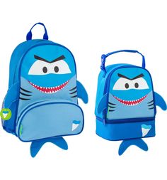 Shark Sidekick Backpack & Lunch Pal | Nordstrom Functional School Backpack Lunch Bag, Functional Backpack Lunch Bag For School, Functional School Lunch Bag Backpack, Functional Backpack Lunch Bag For Back To School, Functional Backpack-style Lunch Bag For Back To School, Back To School Lunch Bag Backpack With Zipper, Blue Lunch Bag For Back To School, Back To School Lunch Bag With Zipper, Blue Backpack Lunch Bag For Travel