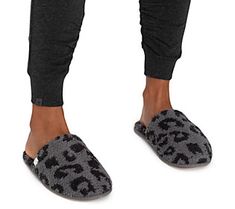 Slip your feet into these super soft CozyChic slippers, featuring the fabulously fierce Barefoot In The Wild pattern. From Barefoot Dreams. Cozy Round Toe Slippers For Loungewear, Soft Slippers For Lounging, Winter Loungewear Slippers With Textured Footbed, Soft Slip-on Slippers For Loungewear, Comfortable Soft Slippers For Fall, Comfy Slippers With Cushioned Footbed For Loungewear, Comfy Slippers With Textured Footbed For Loungewear, Comfortable Slippers With Textured Footbed For Loungewear, Comfortable Slippers For Loungewear With Textured Footbed