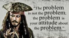 captain jack sparrow quote about problem