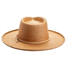 Stay stylish and protected from the sun with the Bailey hat by American Hat Makers. Crafted from colorful pencil curled felt with a braided faux leather hat band, this hat is an elegant and practical addition to your wardrobe. Featuring a super comfortable removable sweatband liner that attaches securely with velcro tabs sewn-in to the hat. Easily swap the liner for a half or full-size reducing sweatband (included with purchase) to achieve the perfect fit. Brim 4" Crown 4 1/2" Removable sweatban Straw Cowgirl Hat, Bailey Hats, White Cowboy Hat, Brown Cowboy Hat, Hats For Big Heads, American Hat Makers, Leather Cowboy Hats, American Hat, Black Cowboy Hat