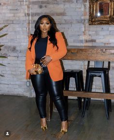 Fashion For Black Women Over 50, Red Blazer Outfit Winter, Ballet Concert Outfit, Plus Size Brunch Outfit Black Woman, Denim And Blazer Outfit, Work Outfits Women Office Plus Size, Plus Size Dinner Outfit Classy, Birthday Outfits Black Women Winter, Plus Size Blazer Outfits