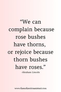 It is time to think about things slightly differently. Yes you can complain without complaining .Find out more here.