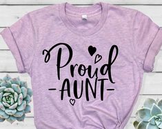 Aunt Things, Auntie Things, Aunt Pregnancy Announcement, Aunt Tshirt, Proud Aunt, Promoted To Aunt, Auntie Baby