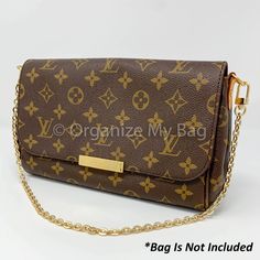 Favorite Mm, Lv Pochette, Louis Vuitton Clutch, Lv Monogram, Shoulder Chain, Purse Strap, Chain Gold, Rolo Chain, Small Shoulder Bag