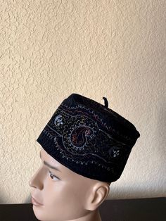 kugi cap, Traditional Cap, Hausa Cap, Traditional Cap, Nigerian Cap, African Hat, Africa Kufi Hat, African Cap, African Wedding Hat KIDs size New Size :about 23.5 inches Black Embroidered Beanie Hat, Traditional Black Flat Cap, Traditional Black Hat One Size Fits Most, Traditional Black Beanie Hat, Traditional Adjustable Snapback Hat, Embroidered Hat, One Size Fits Most, Embroidered Adjustable Flat Cap, Adjustable Embroidered Flat Cap, Black Ceremonial Hat With Short Brim