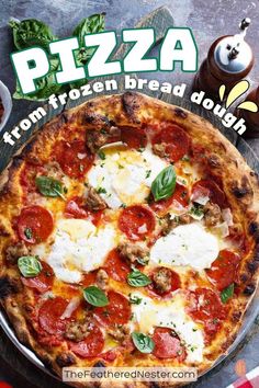 pizza from frozen dough