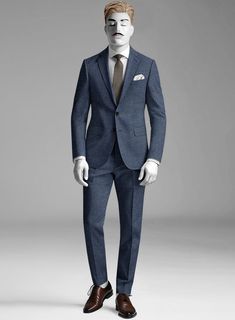 Flaunt your enduring taste and discernment with our Italian Wool Silk Linen Giordano Suit, meticulously crafted to perfection with a harmonious blend of wool, silk, and linen. Its deep, captivating shade of blue and classic solid pattern make it an indispensable asset for the connoisseur of fine attire. Whether it's a wedding, gala, or upscale social gathering, this suit ensures you effortlessly command attention with peerless grace and impeccable style. 
  Look features a 2 button jacket with notch lapels, horn royal black buttons, single vent, three cuff buttons and two welted back pockets on trousers. 
  Click 'Customize Now' to modify the look if needed. 
 
Lining: Viscose. Timeless Linen Formal Suits, Timeless Linen Suit For Formal Occasions, Timeless Formal Linen Suit, Classic Slim Fit Linen Suits, Blue Linen Suits For Business Casual, Classic Blue Linen Suits, Classic Blue Linen Suit, Elegant Slim Fit Linen Suit, Fitted Blue Linen Suit