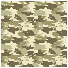 an army camouflage pattern in green and white