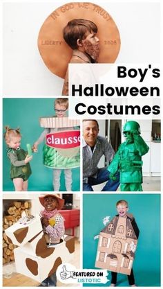 10 Awesome Boys Halloween Costume Ideas ⋆ Listotic Preschool Boy Halloween Costumes, Creative Boy Halloween Costumes, Funny Kids Costumes Boys, Boy Diy Halloween Costumes, Diy Kids Halloween Costumes For Boys, Diy Boy Halloween Costume, Boys Diy Costume, Two Year Old Halloween Costumes Boy, Diy Halloween Costumes Boys