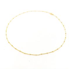 Get ready to shine with the Jenna Satellite Chain Jewelry Set in Gold! Upgrade your accessory game with this stunning 14K gold-filled necklace and matching bracelet. Perfect for any occasion, this set will have you feeling elegant and stylish. Don't miss out on this unique design! Design Satellite Chain Necklace: 12" 14k gold-filled design satellite chain with a 4" extender making the necklace 16" fully extended. Design Satellite Chain Bracelet: 6.5” 14k gold-filled design satellite chain with 1 Classic Gold Plated Satellite Chain Necklace, 14k Gold Satellite Chain Necklace, 14k Gold Round Satellite Chain Necklace, Gold Choker With Satellite Chain, Gold Jewelry With Delicate Chain And Round Beads, Gold Station Necklace With Adjustable Chain For Gift, Gold Plated Satellite Chain Necklace, Yellow Gold Chain Choker As Gift, Yellow Gold Jewelry With Satellite Chain For Jewelry Making