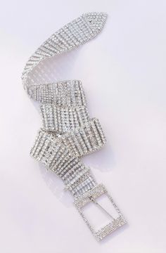 One size width 1.75 inches, length 41 inches Trendy Rhinestone Jewelry For Formal Occasions, Trendy Formal Jewelry With Rhinestones, Adjustable Cubic Zirconia Rhinestone Necklace, Silver Adjustable Belt With Rhinestones, Rhinestone Chain Belt, Pink Rhinestone Belt, Black Rhinestone Belt, Rhinestone Buckle Belt, Wrapping Money