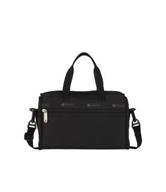 Deluxe Mini Duffel - Black solid Cheap Black Travel Bag With Zipper Pocket, Cheap Black Duffle Bag With Pockets, Cheap Black Duffle Bag Backpack, Luxury Black Travel Bag With Removable Pouch, Black Duflle Bags Amazon, Cheap Black Gym Bag With Zipper Pocket, Black Solid, Classic Collection, Open Top