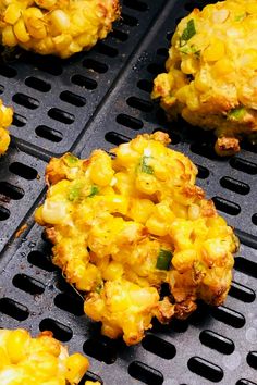 some fried food is sitting on a grill