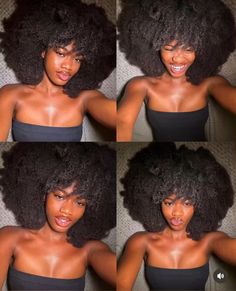 Best Haircuts For Women, Thick Natural Hair, Big Afro, Get It Together, Beautiful Black Hair, Best Haircuts, Protective Hairstyles Braids, Beautiful Curly Hair, Dark Skin Beauty