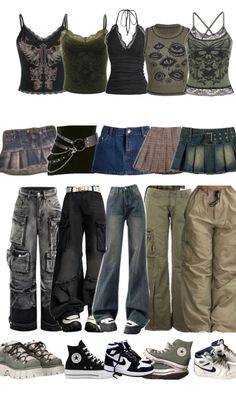 Types Of Clothes, Mood Clothes, 2000s Clothes, Downtown Outfits, Clothes And Shoes