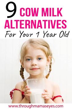 9 of the Best Alternatives to Cow's Milk For Toddlers Baby Solids, Goat Milk Formula, Cow's Milk, Hemp Milk, Feeding Baby, Cow Milk, Peanut Allergy