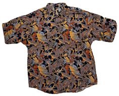 BRAND NEW WITH TAGS! DEADSTOCK! VINTAGE 70s Hutspah Crazy Psychedelic style Hawaiian floral shirt, this print is a trip! Literally! Made in USA EXTREMELY rare and hard to find design in immaculate collector grade condition! Size Large Measurements in photos NEW CONDITION NEVER WORN ETC.! Hawaiian Tiki, Floral Hawaiian Shirt, Floral Shirt, Vintage 70s, Casual Button Down Shirts, Casual Button Down Shirt, Casual Shirts, Men Casual, Mens Accessories