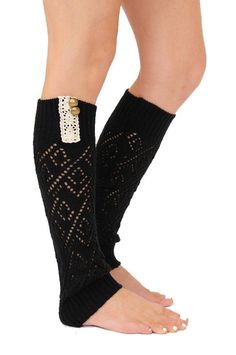 One Size Black Bottoms For Fall, Black Casual Bottoms, One Size, Warmers Outfit, Thigh High Leg Warmers, Hunter Boots Outfit, 80s Workout, Independent Fashion Designers, Buy Boots, Knit Leg Warmers