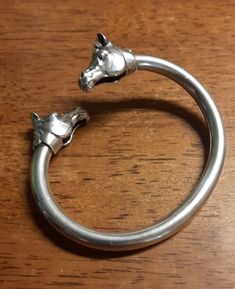 Beautiful Sterling Kabana Horse Head Torque Bangle Bracelet  | eBay Large Horse, Fine Jewelry Bracelets, Horse Head, Bracelets And Charms, Bangle Bracelet, Bangle Bracelets, Jewelry Watches, Vintage Jewelry, Jewelry Bracelets