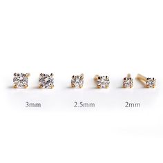 🚨Back In Stock🚨 You asked for it, now it's here. Fastest finger first! Dainty Diamond Piercings With Vvs Clarity, Minimalist Anniversary Piercings With Diamond Accents, Minimalist Diamond Piercings, Minimalist Hypoallergenic Diamond White Earrings, Fine Jewelry Diamond Piercings In Round Shape, Fine Jewelry Diamond Round Piercings, Everyday Cubic Zirconia Piercings, Everyday Round Cubic Zirconia Piercings, Classic Piercings With Diamond Accents In Cubic Zirconia