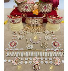 Saundaryam Fashions| Wome's Rajwadi Kundan Pearl Traditional Rajputi Jewellery Set Product Details Name : Rajputi Jewelry Set Includes Items:--Hight quality Kundan Aad set earrings ,Kundan baju with loom, Kundan Pochi ,Nath , Ring, Tikka,Shishpatti ,bor Mehri , hathphol, 9 cut chuda Base Metal : Alloy Plating : Gold Plated Stone Type : Artificial Stones & Beads Sizing : Adjustable Type : Add set Net Quantity (N) : 1 Country of Origin : India  Beautiful crafted Rajputi Jewellery armlet to increas White Sets With Tilla For Traditional Ceremonies, Gold Kundan Sets For Traditional Ceremonies, Gold Meenakari Sets For Traditional Ceremonies, White Meenakari Sets For Puja, White Kundan Set For Puja, Navratri Puja Sets With Tilla Details, Kundan Sets For Diwali And Traditional Ceremonies, Kundan Sets For Traditional Ceremonies At Diwali, Navratri Puja Tilla Sets