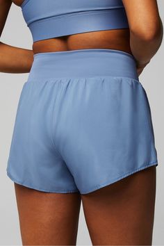 Sun Chaser 3" Short Fabletics blue female Activewear >> Womens >> Bottoms >> Shorts regular Running/Training Hidden Pockets Running Training, Active Wear For Women, Womens Bottoms, Running