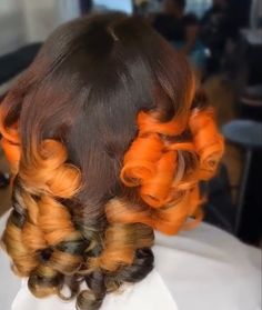 Copper Ginger, Wild Hair Color, Creative Hair Color, Transitioning Hairstyles, Natural Curls Hairstyles