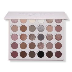 Stone Cold Fox Eyeshadow Palette - ColourPop | Ulta Beauty Fox Eyeshadow, Cool Toned Eyeshadow Palette, Colourpop Eyeshadow Palette, Summer Eyeshadow, Colourpop Eyeshadow, Neutral Eyeshadow Palette, Neutral Eyeshadow, Stone Cold Fox, Eyeshadow Pallets