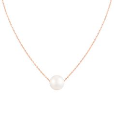 "Add an elegant finishing touch to your ensembles with this cultured freshwater pearl slider necklace. Add an elegant finishing touch to your ensembles with this cultured freshwater pearl slider necklace. Chain length: 17 in. Chain type: rope Metal: 14k rose gold Finish: polished Packaging: boxedCULTURED PEARL DETAILS Type: freshwater Size: 10 mm - 11 mm Shape: round Color: white Gemstones may have been treated to enhance their appearance. Special care may be required. Please visit our Gemstone Rose Gold Necklace With Pearl Drop Pendant, Rose Gold Necklace With Pearl Drop And Round Pendant, Rose Gold Akoya Pearl Necklaces With Pearl Drop, Classic Rose Gold Pearl Necklace, Formal Rose Gold Necklace With Pearl Pendant, Rose Gold Akoya Pearl Drop Necklace, Classic Rose Gold Pearl Pendant Necklace, Formal Rose Gold Pearl Necklace With Charm, Rose Gold Pearl Charm Necklace For Anniversary