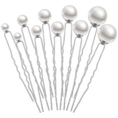 48 Pieces Wedding Pearl Hair Pins Bridal Pearl Bobby Pins Clips for Hair U Shape Rhinestone Hair Pins Hair Accessories Barrette for Brides Bridesmaid Gril Women, 5 Sizes(Silver) Product Details Package Dimensions : 12.91 x 4.61 x 0.87 inches; 3.21 ounces Manufacturer : Juinte Brand: Juinte Hair Type: All Age Range (Description): Child Style: Classic Embellishment: Pearl Various Sizes for You: you will receive 48 pieces of bridal bobby pins in 5 different sizes, including 3 of them are about 0.71 Rhinestone Wedding Hair Accessories, Unique Wedding Hairstyles, Bridal Hair Pins Pearl, Hair Pins Bridal, Rhinestone Hair Pin, Hair Accessories Pearl, Pearl Hair Pins, Bride Hair Accessories, Pearl Hair Clip