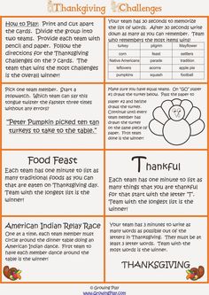 thanksgiving activities for kids to do in the classroom