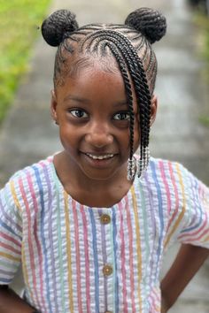 Kids Cornrows Natural Hair, Toddler Cornrow Styles Kid Hairstyles, Cornrows Braids For Black Kids, Swirl Braids, Toddler Cornrow Styles, Kids Braided Hairstyles Natural Hair, Cornrows For Kids, Cornrow Hairstyles For Kids, Kids Cornrow Hairstyles Natural Hair