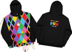 Have Fun Today, Let's Have Fun, Charlotte Nc, Have Some Fun, Diamond Pattern, Have Fun, Some Fun, Unisex Hoodies, Relaxed Fit