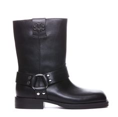 100% calfskin leather Tory Burch Boots, American Fashion Designers, Tone On Tone, Saint Laurent Shoes, Feminine Aesthetic, Sneaker Wedge, Black Leather Boots, Luxury Retail, Manolo Blahnik