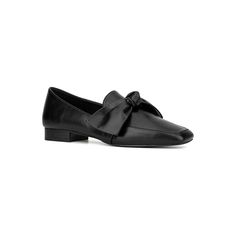 Step into a chic look with these New York & Company Dominca women's loafers.Click this FOOTWEAR GUIDE to find the perfect fit and more! Step into a chic look with these New York & Company Dominca women's loafers. Click this FOOTWEAR GUIDE to find the perfect fit and more! SHOE FEATURES Bow detail Low block heelSHOE CONSTRUCTION Faux leather upper Polyurethane lining Rubber outsoleSHOE DETAILS Round toe Slip-on Padded footbed Spot clean Imported Size: 7. Color: Black. Gender: female. Age Group: a Chic Flat Slip-ons For Office, Chic Loafers For Workwear With Medium Width, Chic Loafers For Workwear, Medium Width, Chic Medium Width Loafers For Workwear, Chic Workwear Loafers In Medium Width, Spring Low Heel Workwear Loafers, Low Heel Loafers For Spring Workwear, Spring Workwear Loafers With Low Heel, Spring Workwear Low Heel Loafers