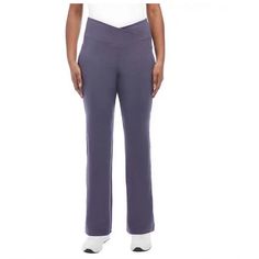 Features: Jockey Colors: Purple (Portland Plum) Wicks Moisture Soft Hand Feel High Waist With Front Wrap Detail Straight Leg Side Pockets Content: 83% Polyester | 17% Spandex Approximately 300 Gsm Heavyweight Sizing: Sizes: Xs - 3x Size Conversion: Xs = 0-2 | S = 4-6 | M = 8-10 | L = 12-14 | Xl = 16 | Xxl = 18 | 2x = 18w-20w | 3x = 22w-24w Inseam (In): 31 Purple Full Length Loungewear Pants, Stretch Full Length Purple Pants, Purple Fitted Activewear With Pockets, Fitted Purple Pants For Loungewear, Full-length Purple Elastane Pants, Purple Relaxed Fit Full Length Bottoms, Purple Relaxed Fit Bottoms, Purple Full Length Relaxed Fit Bottoms, Purple Full-length Elastane Pants