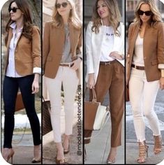 Beige Jeans Outfit, Mode Ab 50, Stylish Outfits For Women Over 50, Modest Summer Dresses, Stylish Work Attire, Summer Dress Outfits, Casual Work Outfits, Fashion Mistakes, Blazer Outfits