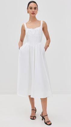 Fast Free Shipping & Free Returns on Reformation Balia Linen Dress at Shopbop. Shop new arrivals from Reformation at Shopbop.com Reformation Clothing, Reformation Dress, Medical Problems, Save Earth, White Brand, China Fashion, Linen Dress, Healthcare Professionals, Timeless Design