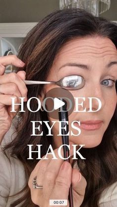 Sunk In Eyes Makeup, Hooded Eye Tricks, Pretty Eye Shadow, Eyeshadow For Crepey Eyelids, Hooded Eye Makeup Hacks, Eye Makeup For Older Eyes, From Instagram.com, Makeup Looks For Hooded Eyelids, Wedding Makeup Over 50