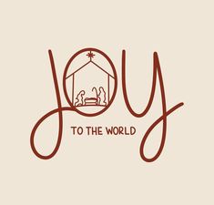 the logo for joy to the world