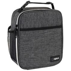 Premium Thermal Insulated Compact Lunch Bag by OPUX This durable, functional, and easy to use Premium Compact Lunch Bag by OPUX is perfect for taking food/snacks to school and for men and women to bring lunch to work or on the go. These lunch bags are lined with thermal insulated lining and are spacious enough to fit one persons lunch. Contains side pockets to carry extra items and a multi-functional strap with a buckle, making the lunch bag easy to carry. Measures at 10" x 8" x 3.7" (L x W x H) and is made from high-quality nylon and polyester fabric with reinforced zippers, ensuring maximum durability. OPUX creates quality products for your many lifestyles.Our VisionTo provide premium kitchen and wine products that greatly simplifies your life. We will continue to innovate and bring exci Functional Black Lunch Box For Outdoor Activities, Black Rectangular Lunch Box For Outdoor, Practical Rectangular Lunch Box For Outdoor Activities, Functional Black Rectangular Lunch Box, Portable Black Lunch Bag For Outdoor Activities, Functional Black Lunch Box For Daily Use, Functional Portable Lunch Box For Daily Use, Functional Rectangular Outdoor Lunch Box, Durable Functional Rectangular Lunch Bag