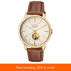 in stock Brown Automatic Business Watch, Brown Automatic Watch For Business, Brown Automatic Watch Accessories For Business, Brown Business Watch With Analog Display, Gold Leather Watch With Analog Display, Gold Chronograph Watch With Leather Strap, Brown Analog Watch For Business, Brown Analog Display Watch For Business, Brown Analog Display Business Watch