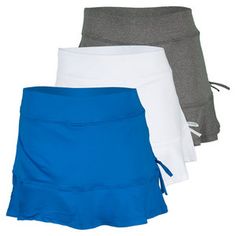 Get a style that matches your spunky personality with the #FILA Women's Spirit Drawcord Tennis #Skort! Take charge in this 13" skort featuring winning details like a thick secure waistband, flowy bottom hem, side drawcord tie, and ruching. Order here >> http://www.tennisexpress.com/fila-womens-spirit-drawcord-tennis-skort-44581 #TennisExpress Order Here, Take Charge, A Style, Good Grips