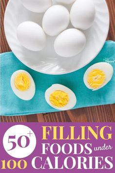 Filling Low Calorie Meals, 100 Calorie Meals, Filling Foods, Low Calorie Recipes Easy, Low Calorie Vegan, 100 Calorie Snacks, 100 Calorie, Under 100 Calories, Healthy Low Calorie Meals