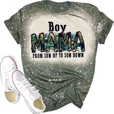 Looking for a thoughtful gift for Mom this 2023 Mother's Day? Check out this stylish and comfy shirt that's perfect for any proud mama! With a beautiful design and high-quality fabric, this shirt is sure to make her day extra special. Show your love and appreciation for Mom with this heartfelt gift idea. Order now and make her day! Boy Mom Shirt, Recycled Shirts, Leopard Graphic, 7 Months Pregnant, Mom Of Boys, Mom Of Boys Shirt, T Shirt Boy, Boy Mama, Vacation Tops