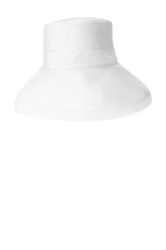 DISCONTINUED Port Authority ® Ladies Sun Hat. C933 - WHITE - OSFA | Port Authority Women's DISCONTINUED Sun Hat in White Size OSFA | Cotton Packable Sun Hat, Sun Hats For Women, Port Authority, Top Ten, Autumn Fashion Women, Wholesale Clothing, Sun Hat, Wide Brimmed, Sun Hats