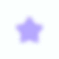 a purple star on a white background