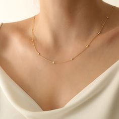 This bezel station necklace is so fun. It's stylish and dainty. And great for everyday wear. Featuring Dainty CZ Diamond Station Chain, adjustable length from 16 inches to 18 inches to create your unique look. Colors: Silver Gold Rose Gold Other styles are available in our shop at https://www.etsy.com/shop/GoldPersonalized?ref=seller-platform-mcnav Please contact us if you have any questions or requests/ideas for our shop, we'd love to hear from you! Luxury Dainty Station Necklace For Anniversary, Dainty Necklace Diamond, Necklace Gold Diamond, Diamond Chain Necklace, Baby Shoot, Chain Necklace Gold, Cary Nc, Gift For Her Birthday, Diamond Chain